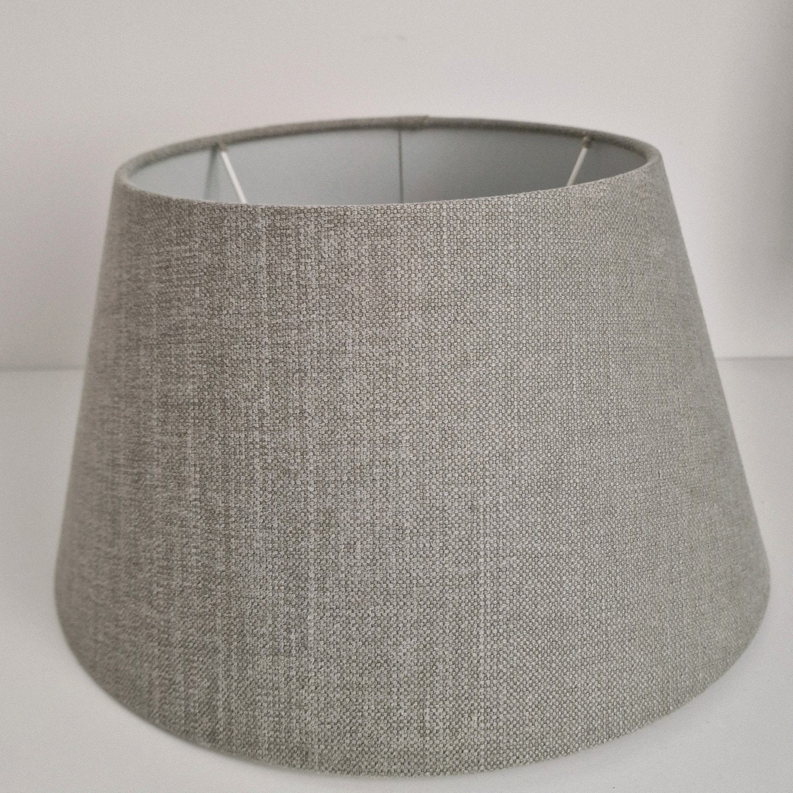 Nieuwe IKEA lampenkap - Grijs textiel, Ophalen, Rond, Nieuw, Textiel