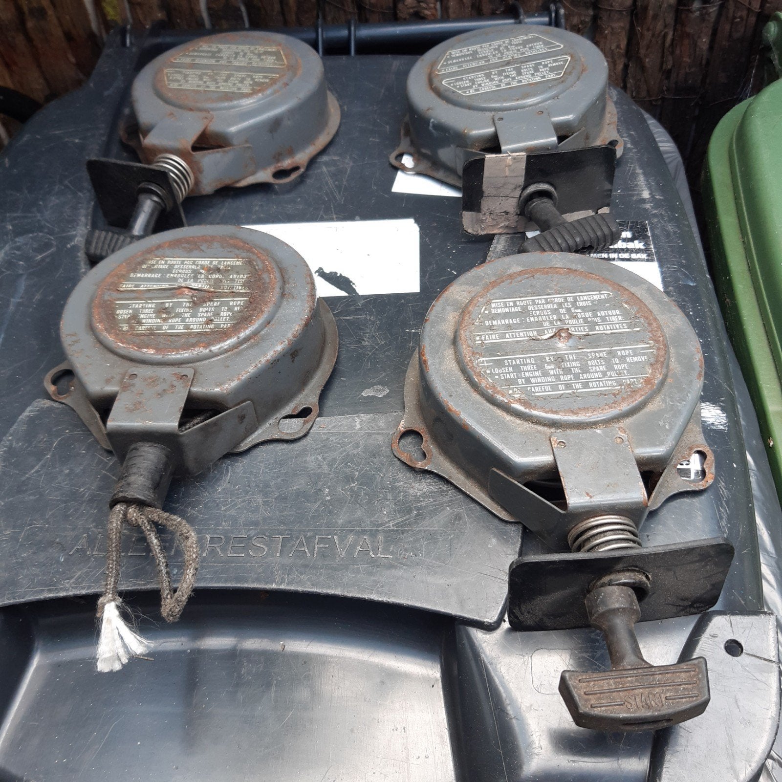 4x Honda Repeteerstarters 7.5 - 10 PK Buitenboordmotor, Watersport en Boten, Ophalen of Verzenden, Gebruikt, Motor en Techniek