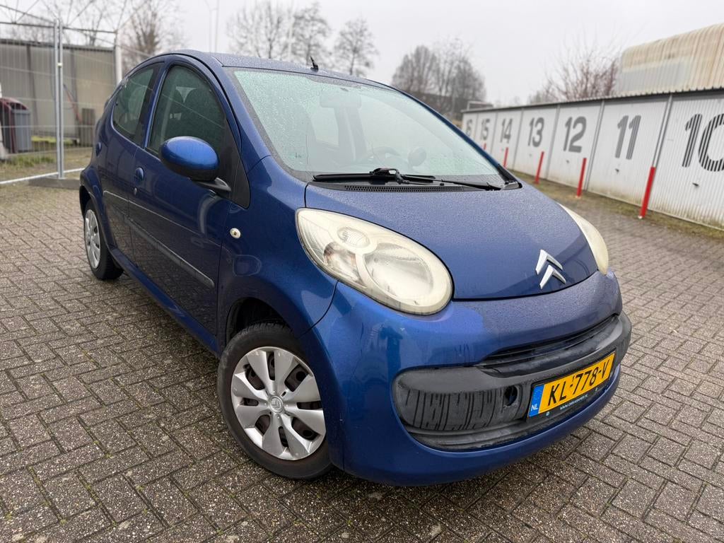 Citroën C1 1.0-12V/APK DEC 2026/5-DEURS/AIRCO/, Voorwielaandrijving, Stof, C1, 68 pk
