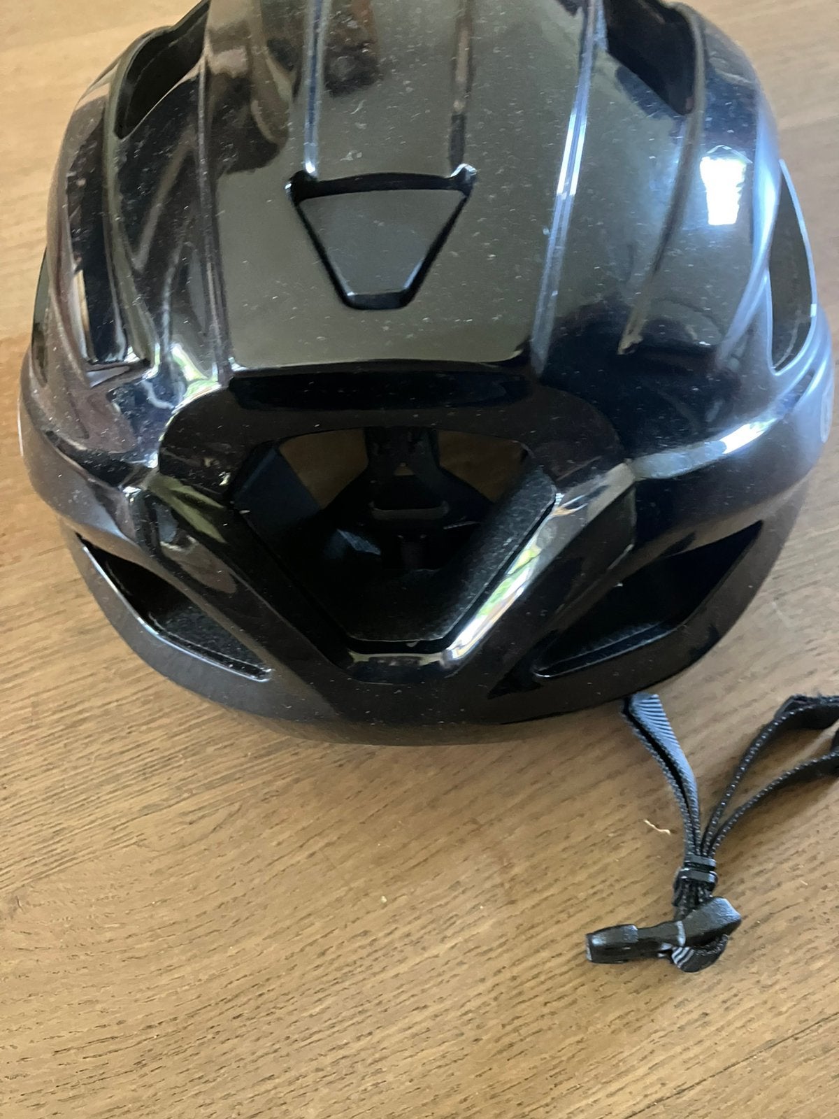 Helm ABUS 52-58 cm zwart, Ophalen, Zo goed als nieuw, Medium