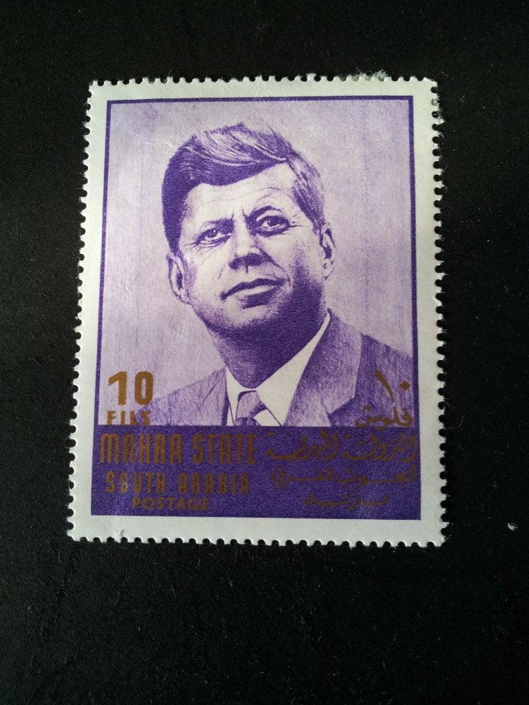 Mahra State (Zuid Arabië) President Kennedy 1967 ongestempel, Ophalen of Verzenden, Postfris, Midden-Oosten