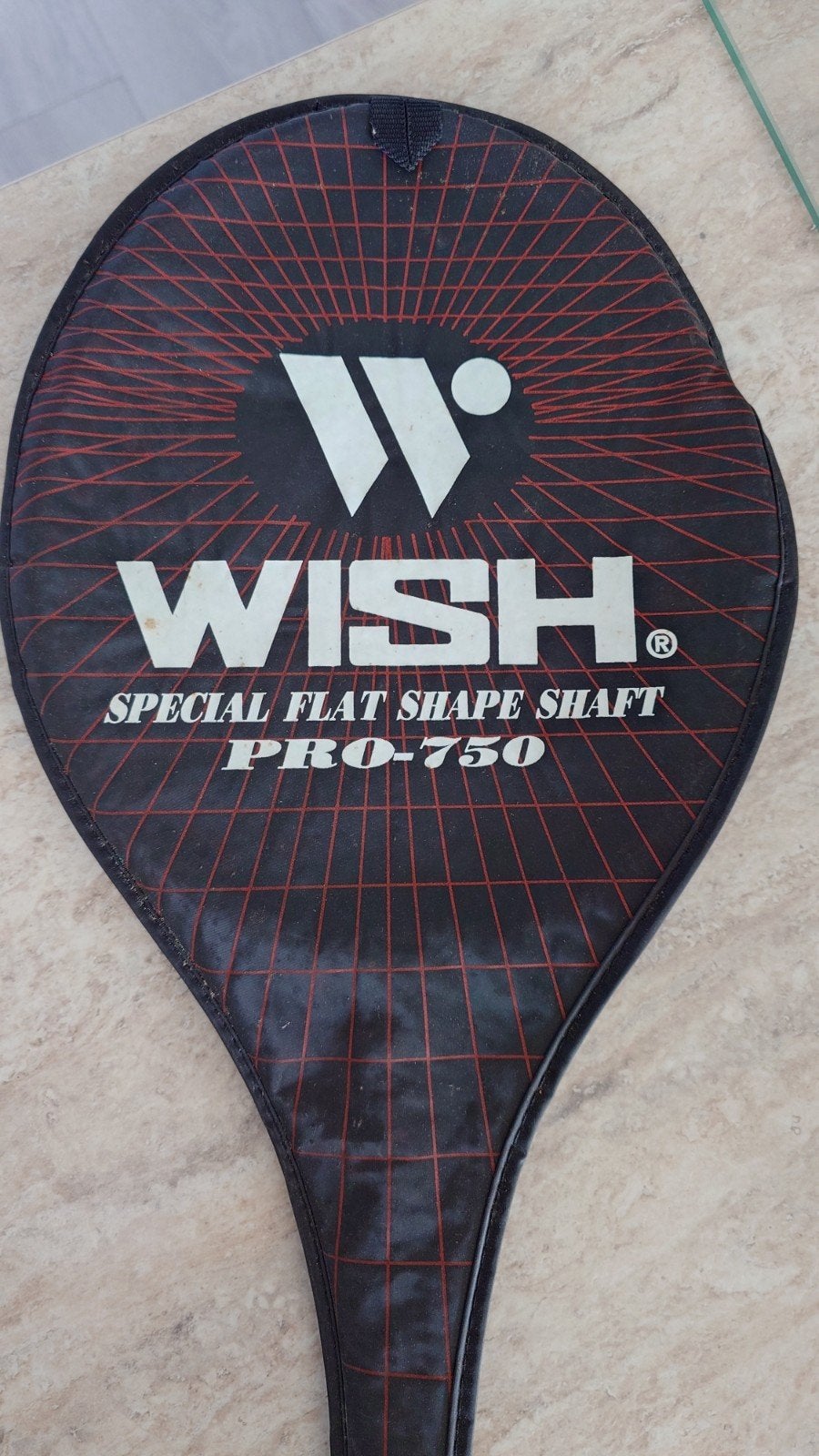 2x Wish Pro-750 Badmintonrackets met hoes, Sport en Fitness, Badminton, Ophalen of Verzenden