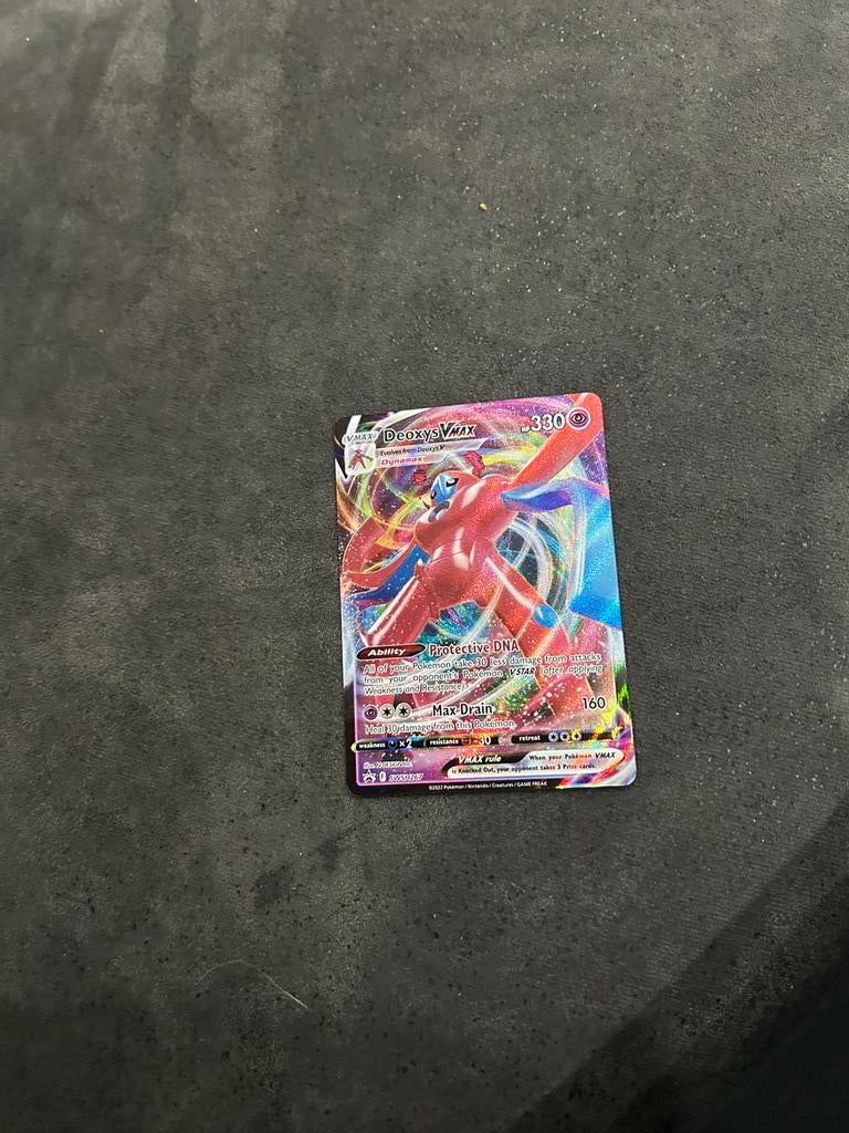 Deoxys Vmax promo edition dynamax V, Ophalen, Nieuw, Overige typen