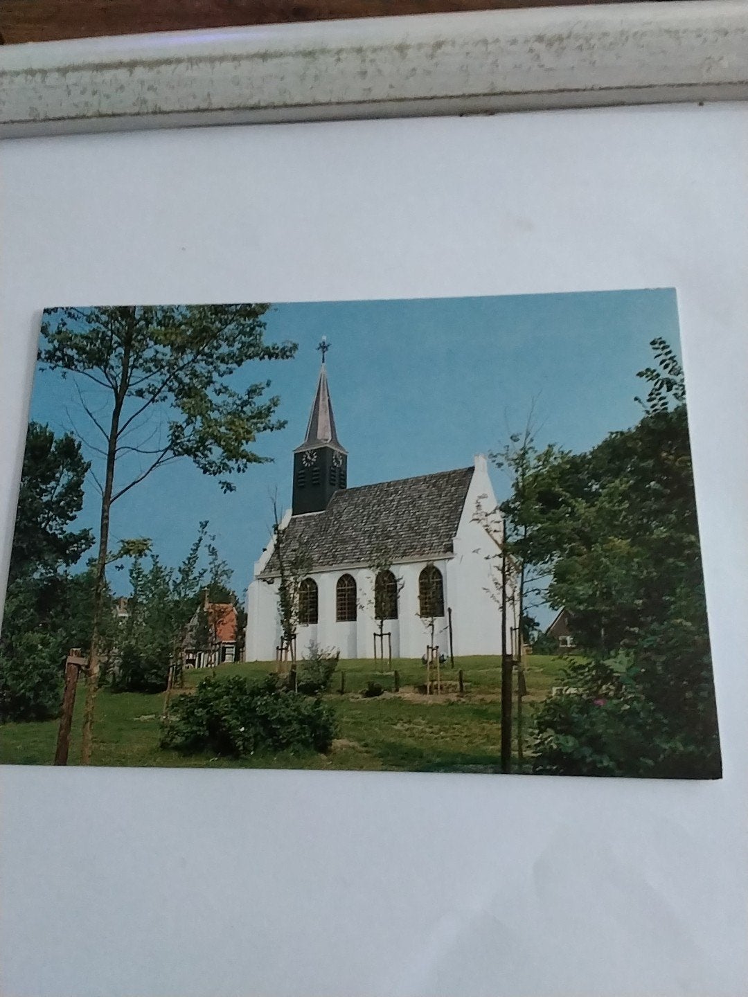 Ansichtkaart Groet en Camperduin - Kerk, Ophalen of Verzenden