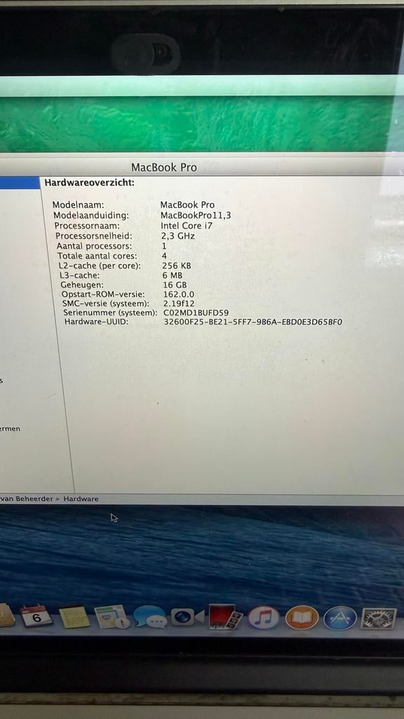 MacBook Pro 15 inch Intel Core i7 16GB RAM 500GB SSD, Computers en Software, Apple Macbooks, Gebruikt, MacBook Pro, 15 inch, 2 tot 3 Ghz