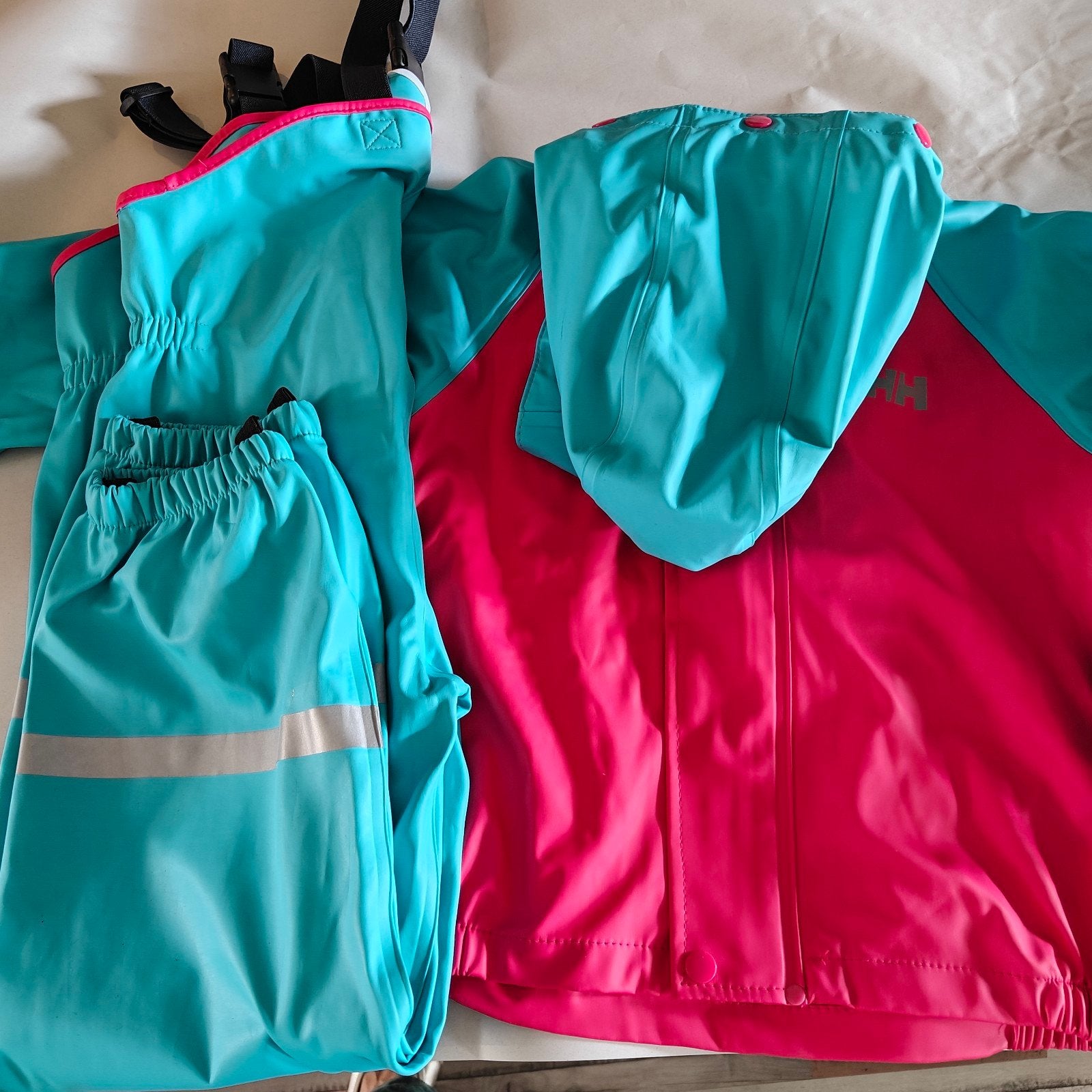Helly Hansen regenjas maat 116, Ophalen of Verzenden, Zo goed als nieuw, Regenjas
