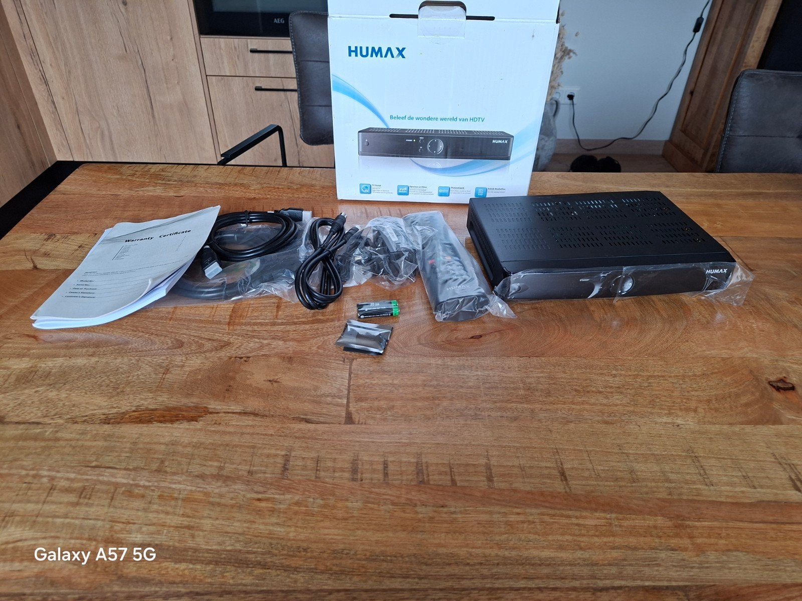 Nieuwe Humax Ontvanger - Ongebruikt in Verpakking, Ophalen of Verzenden, Nieuw, Decoder