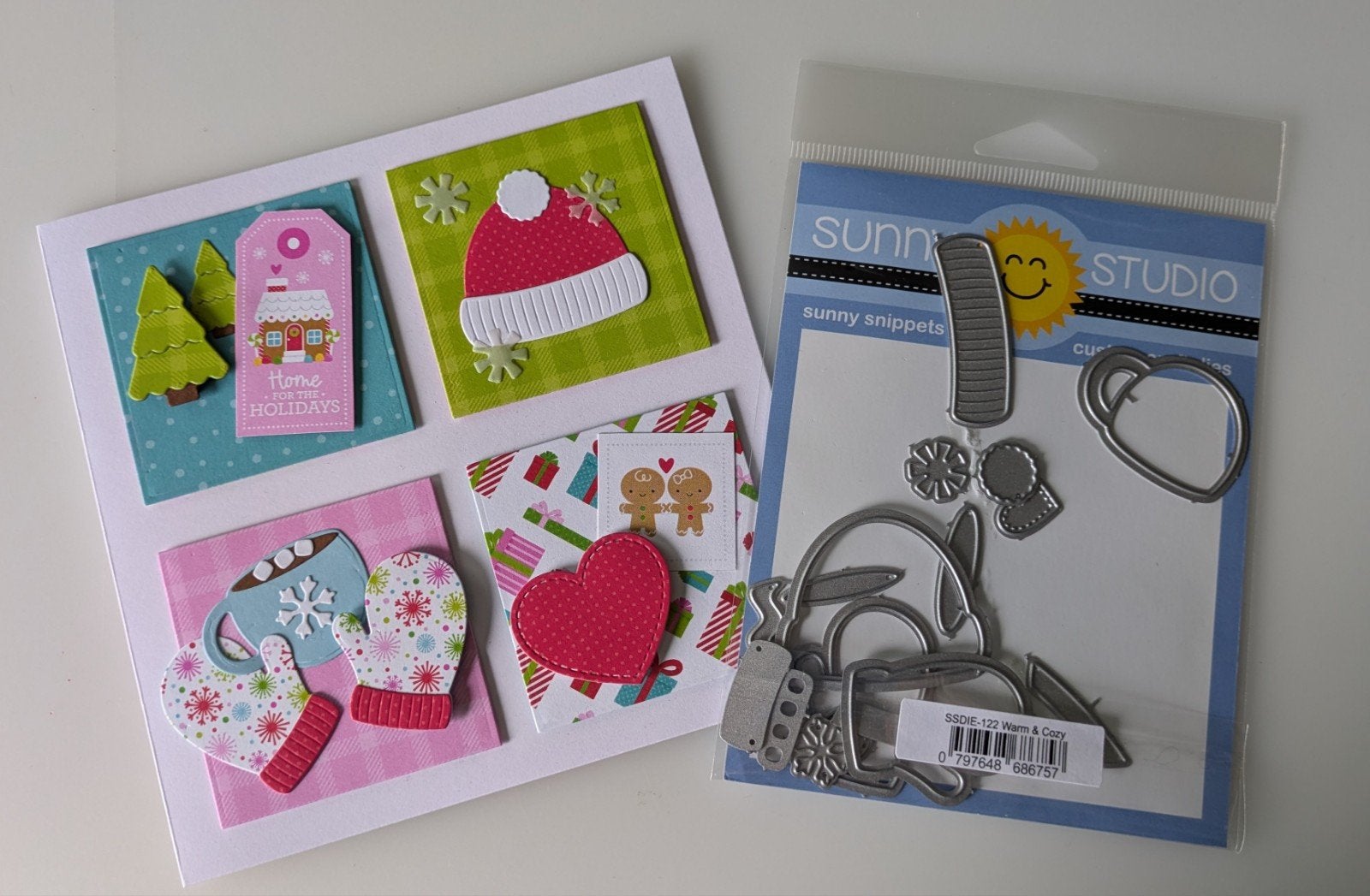 Sunny Studio die cut - Warm & Cozy, Ophalen of Verzenden, Zo goed als nieuw, Kerst, Pons of Mal
