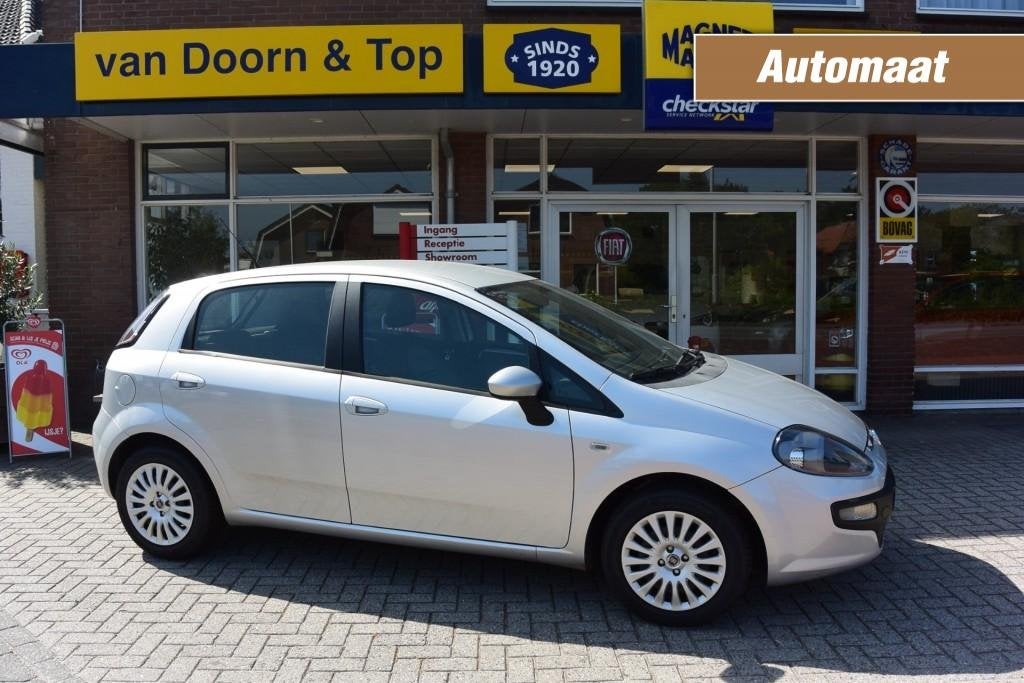 Fiat PUNTO 1.4 Dynamic AUTOMAAT, Euro 5, 4 cilinders, Met garantie (alle), 400 kg
