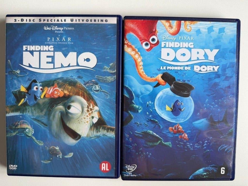 Finding Nemo & Finding Dory Collectie DVD | Actie 5=4, Alle leeftijden, Ophalen of Verzenden, Zo goed als nieuw, Amerikaans