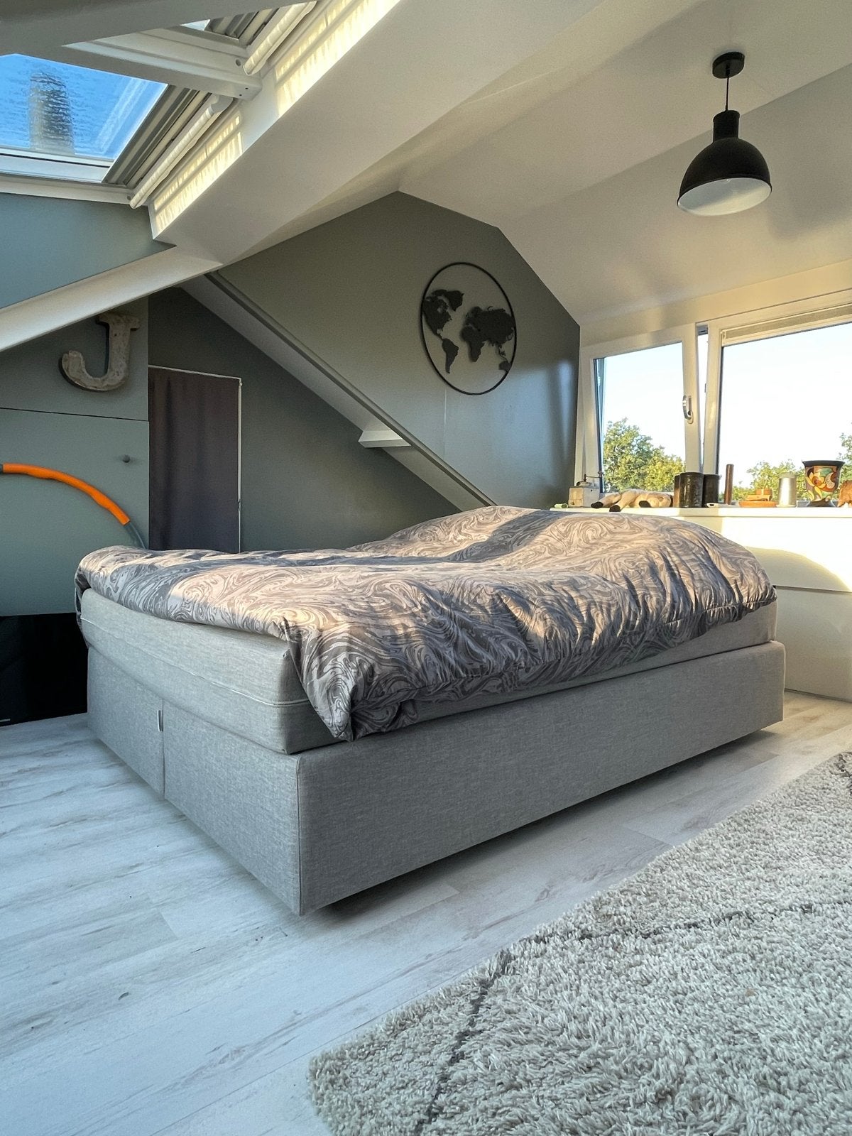 Beterbed MioDormio 140x200 bed met gratis topper, Huis en Inrichting, Ophalen, Gebruikt, Tweepersoons, 140 cm