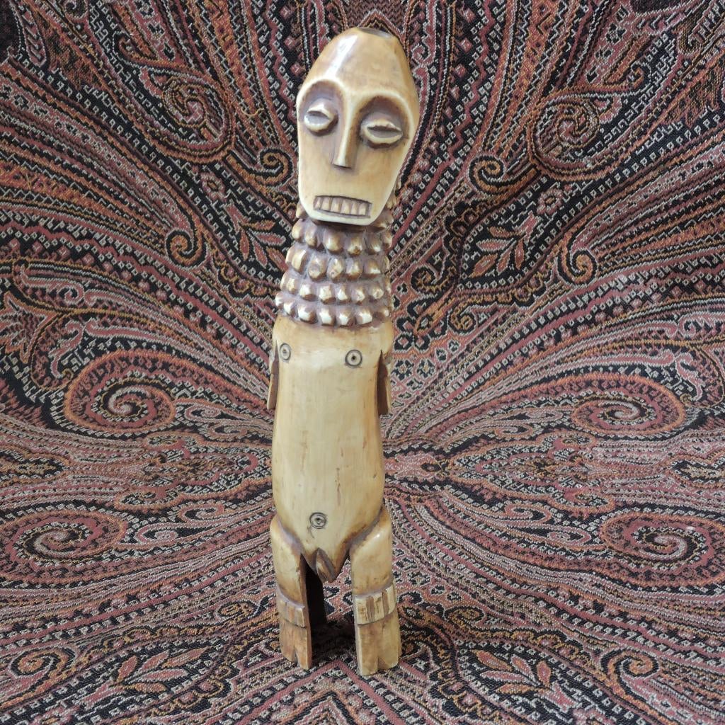 Beeld Afrika Congo vorige eeuw, Antiek en Kunst, Kunst | Beelden en Houtsnijwerken, Ophalen of Verzenden, Afrika, Beeld, 20 - 50 cm