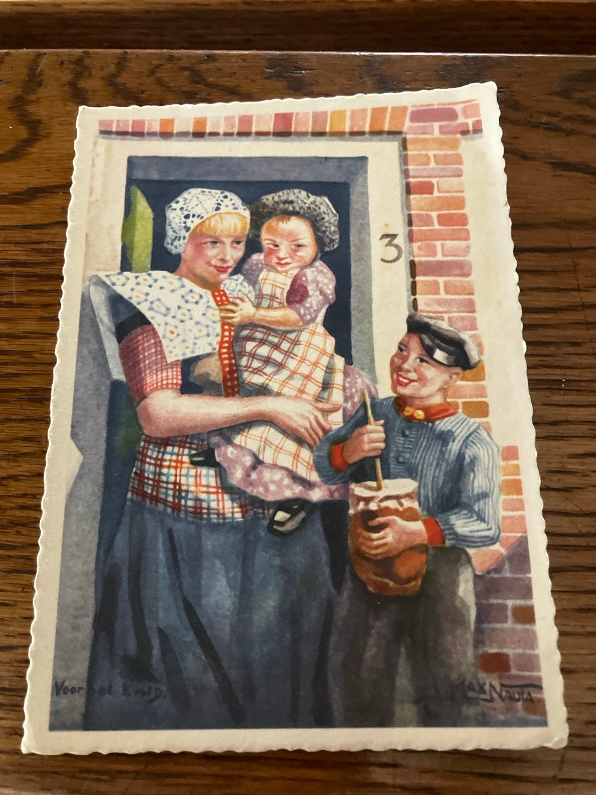 Oude Ansichtkaart: Voor het Kind - Max Nauta, Ophalen of Verzenden, 1920 tot 1940, Ongelopen, Noord-Holland