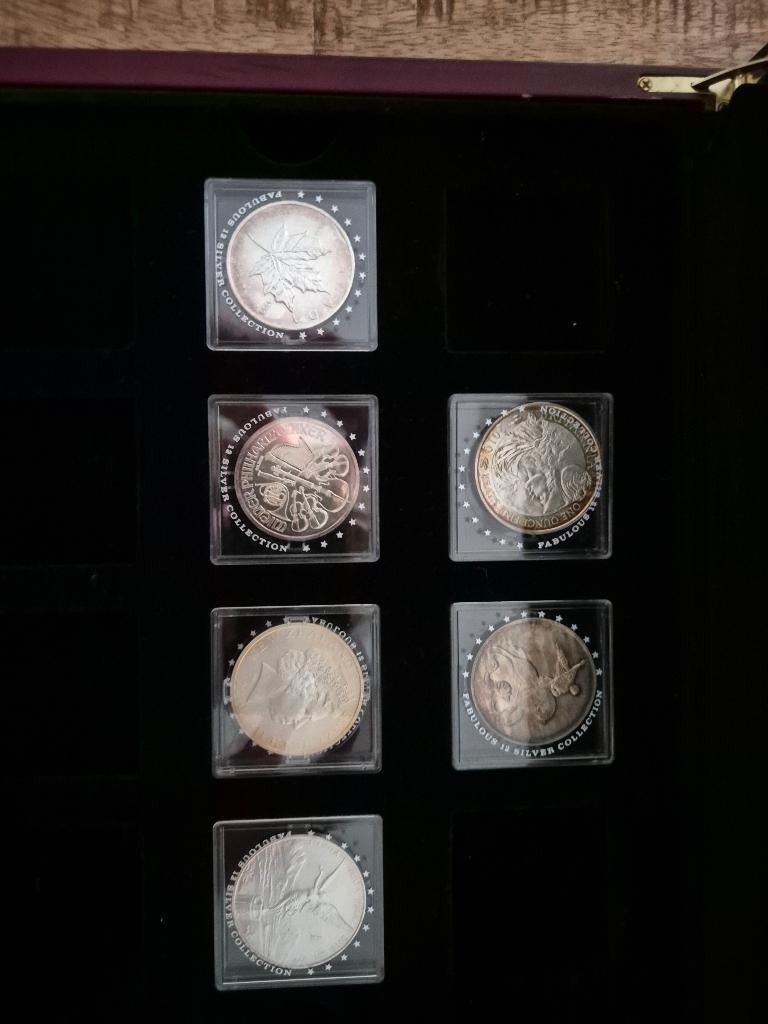 Zilver Bullion munten, Ophalen of Verzenden, Buitenland, Munten