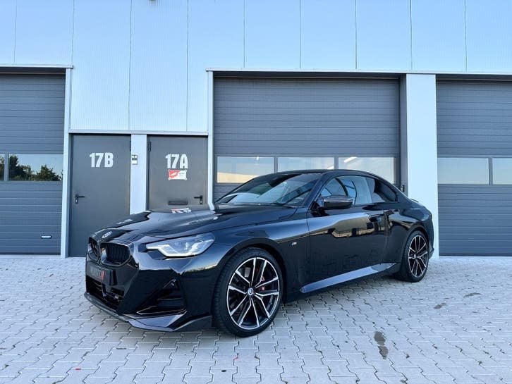Bmw 2-Serie Coupé M240i xDrive G42 | Carbon | HUD | H&K |, Auto's, BMW, Automaat, Zwart, Vierwielaandrijving, Dealer onderhouden