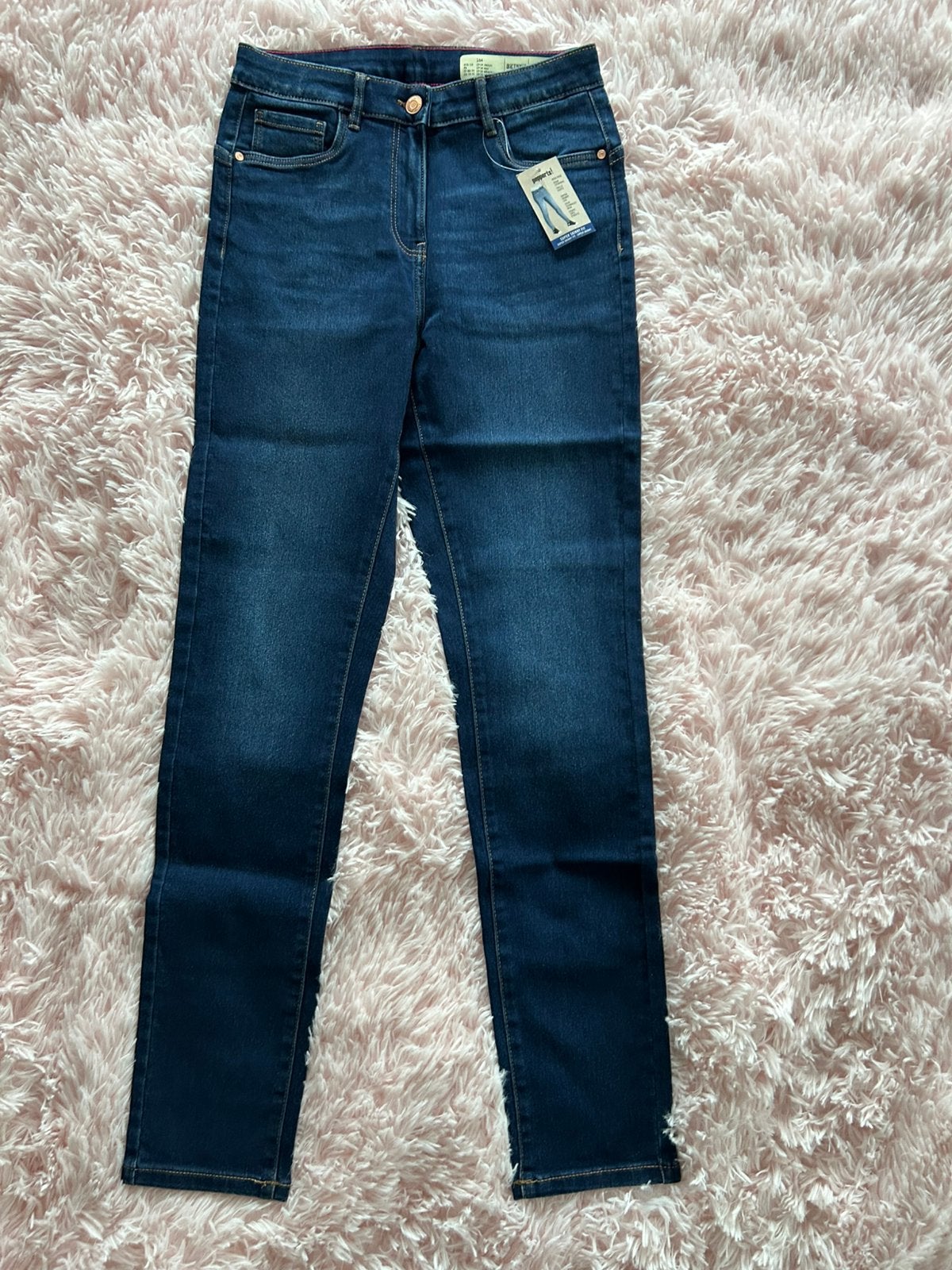 Jeans spijkerbroek skinny fit maat 164, Ophalen of Verzenden, Nieuw, Jongen, Broek