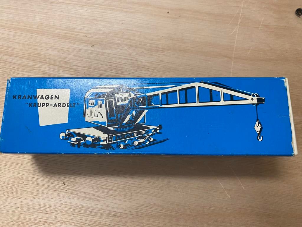 Z.g.a.n. marklin kraan in ovp . Super mooi, Hobby en Vrije tijd, Wisselstroom, Wagon, Ophalen of Verzenden, Zo goed als nieuw