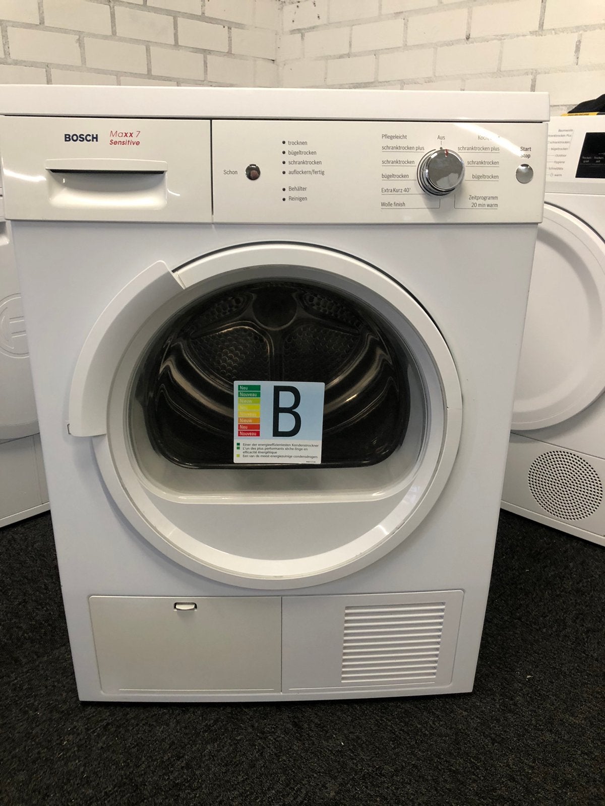 €169 Bosch Maxx7 CONDENSDROGER Met garantie ophalen 7dgnpw, Witgoed en Apparatuur, Ophalen, Wolprogramma, 6 tot 8 kg, Refurbished