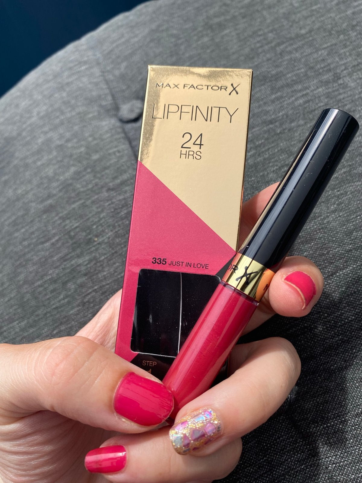Max Factor Lipfinity 335 Just in Love (zonder topcoat), Lippen, Verzenden, Nieuw, Make-up