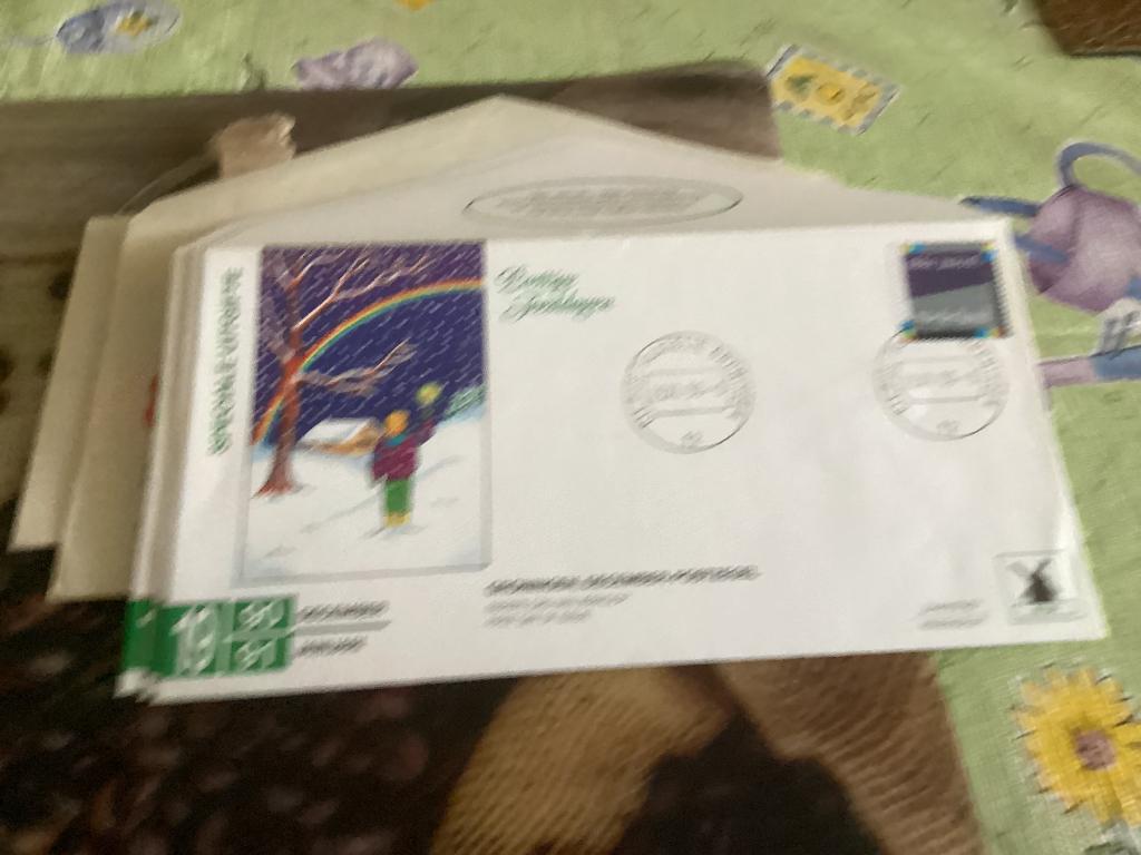 No1561 Philato W84 Kerst anders Heb van Nederland jaargang, Postzegels en Munten, Postzegels | Eerstedagenveloppen, Ophalen, Onbeschreven