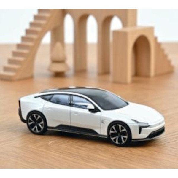 Volvo Polestar 5 2025 Snow Wit Modelauto 1/43 Norev, Auto, Norev, Ophalen of Verzenden, Norev