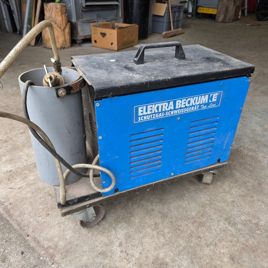 Co2 mig/mag  lasapparaat ELEKTRA BECKUM 130/20T **DEFECT**, Ophalen, Gebruikt, Minder dan 150 ampère, Co2