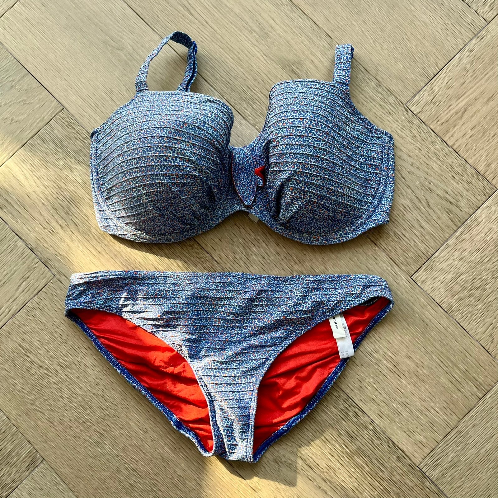 Prima Donna Swim Bikini 80G/40 Jacaranda (LEES BESCHRIJVING), Zo goed als nieuw, Bikini, Verzenden, Blauw