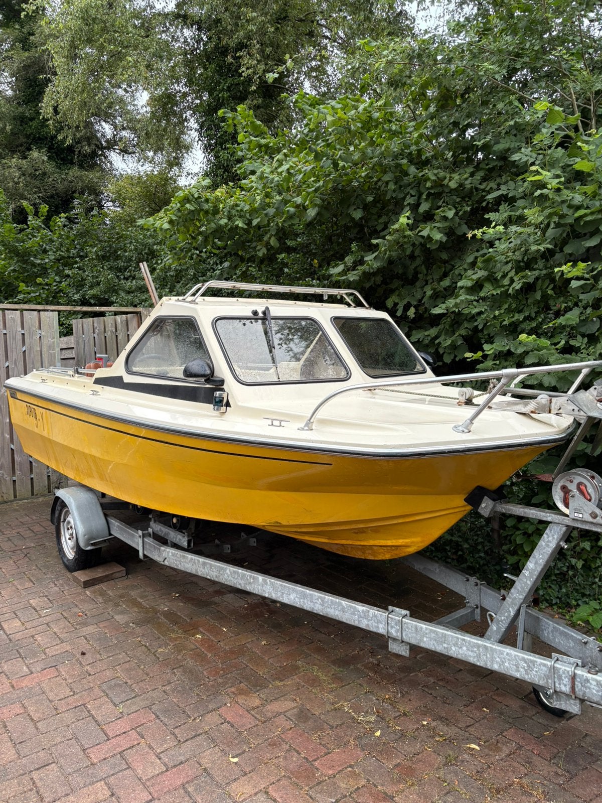 Beekman Alfa 485, Ophalen, Gebruikt, Afdekzeil, Geen motor