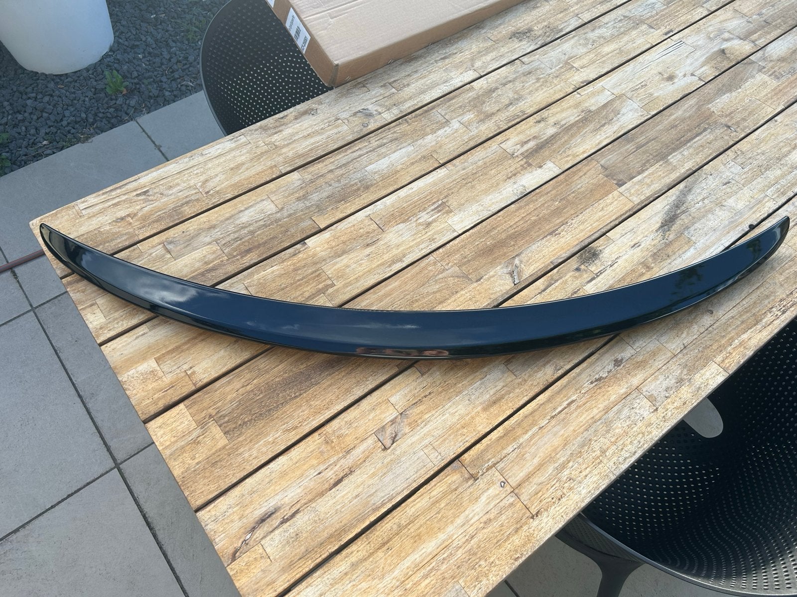 AMG C43 Spoiler Hoogglans Zwart Mercedes C-Klasse W205 Sedan, Ophalen of Verzenden