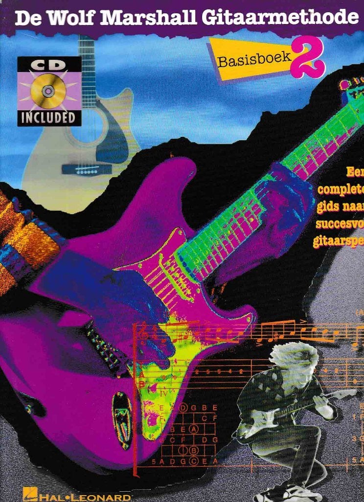 De Wolff Marshall gitaar deel 1 Basisboek met CD ( 4530 ), Verzenden, Blues, Artiest of Componist, Gitaar