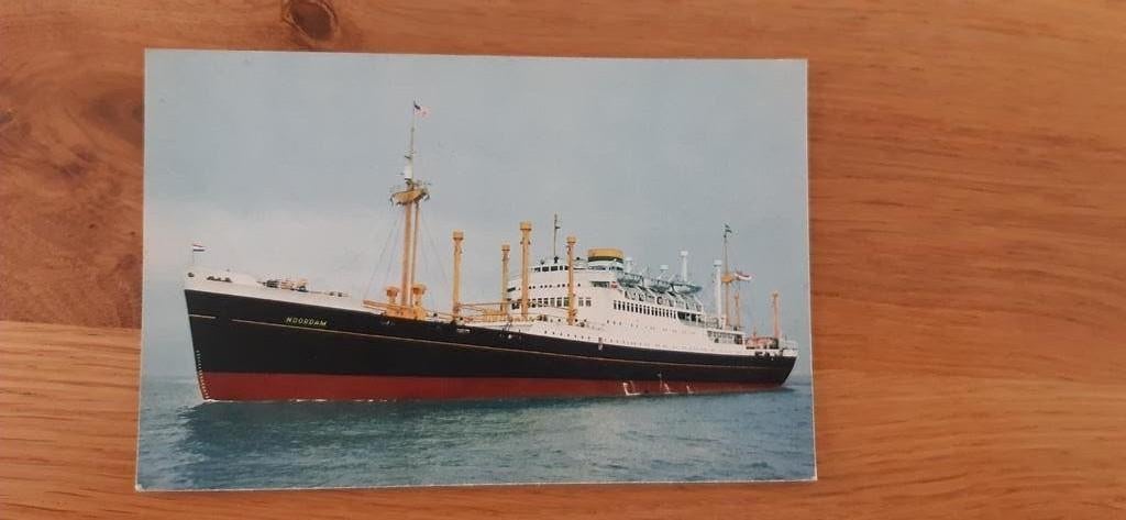 S.S. Noordam kaart, Ophalen of Verzenden, Zo goed als nieuw, Kaart, Foto of Prent