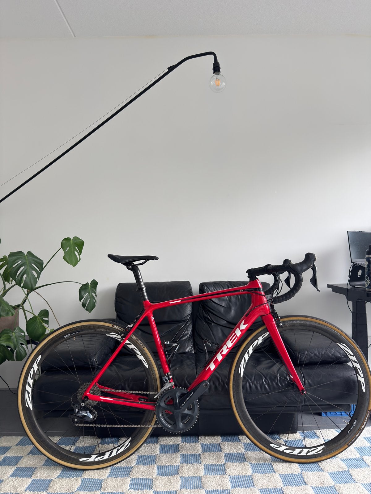 Trek Emonda SL6 Ultegra met ZIPP 303 Firecrest carbonwielen, Gebruikt, Carbon, Overige maten, Meer dan 20 versnellingen
