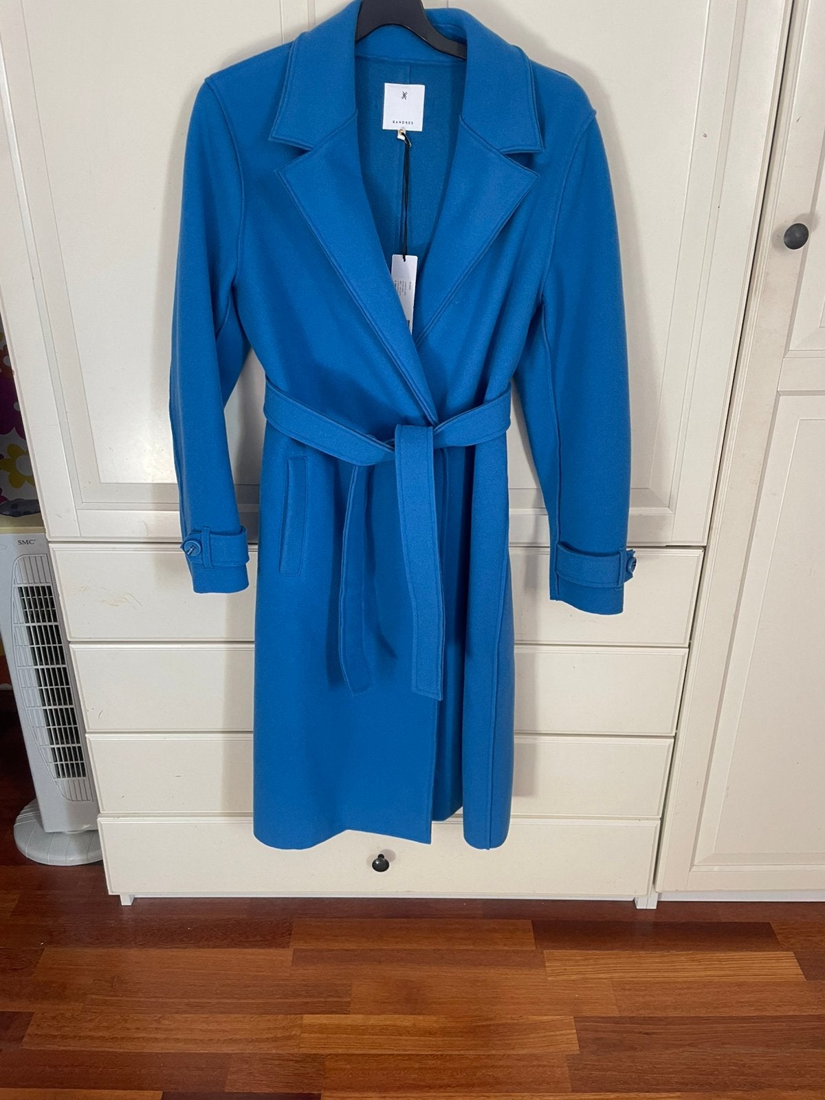 Xandres jas/ mantel 42, Kleding | Dames, Verzenden, Nieuw, Maat 42/44 (L), Blauw