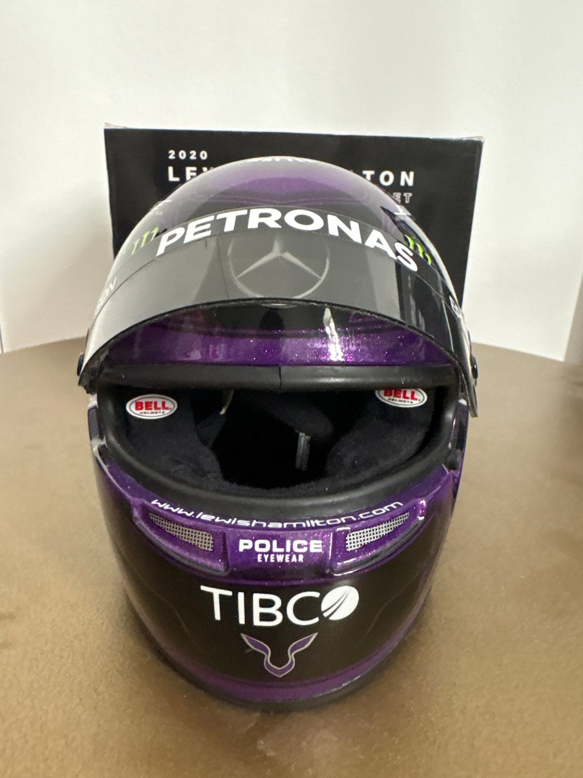 Lewis Hamilton 2020 helm schaal 1:2, Ophalen of Verzenden, Nieuw