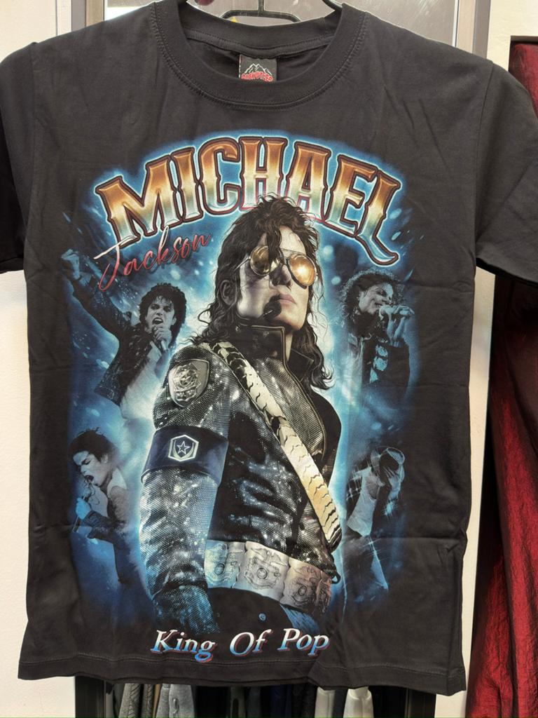 Michael jackson t-shirt maat S glow in the dark, Kleding | Heren, T-shirts, Nieuw, Maat 46 (S) of kleiner, Zwart, Ophalen of Verzenden