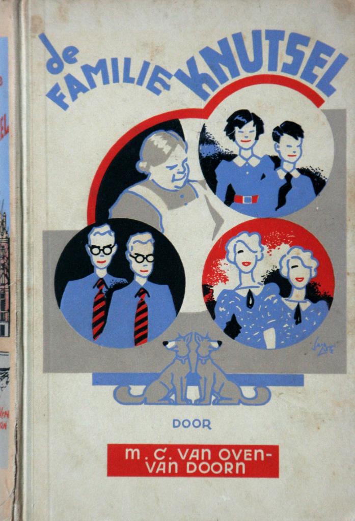 Riet van Buren / Jan Lutz - De familie Knutsel (1936), Boeken, Ophalen of Verzenden, Gelezen, Fictie