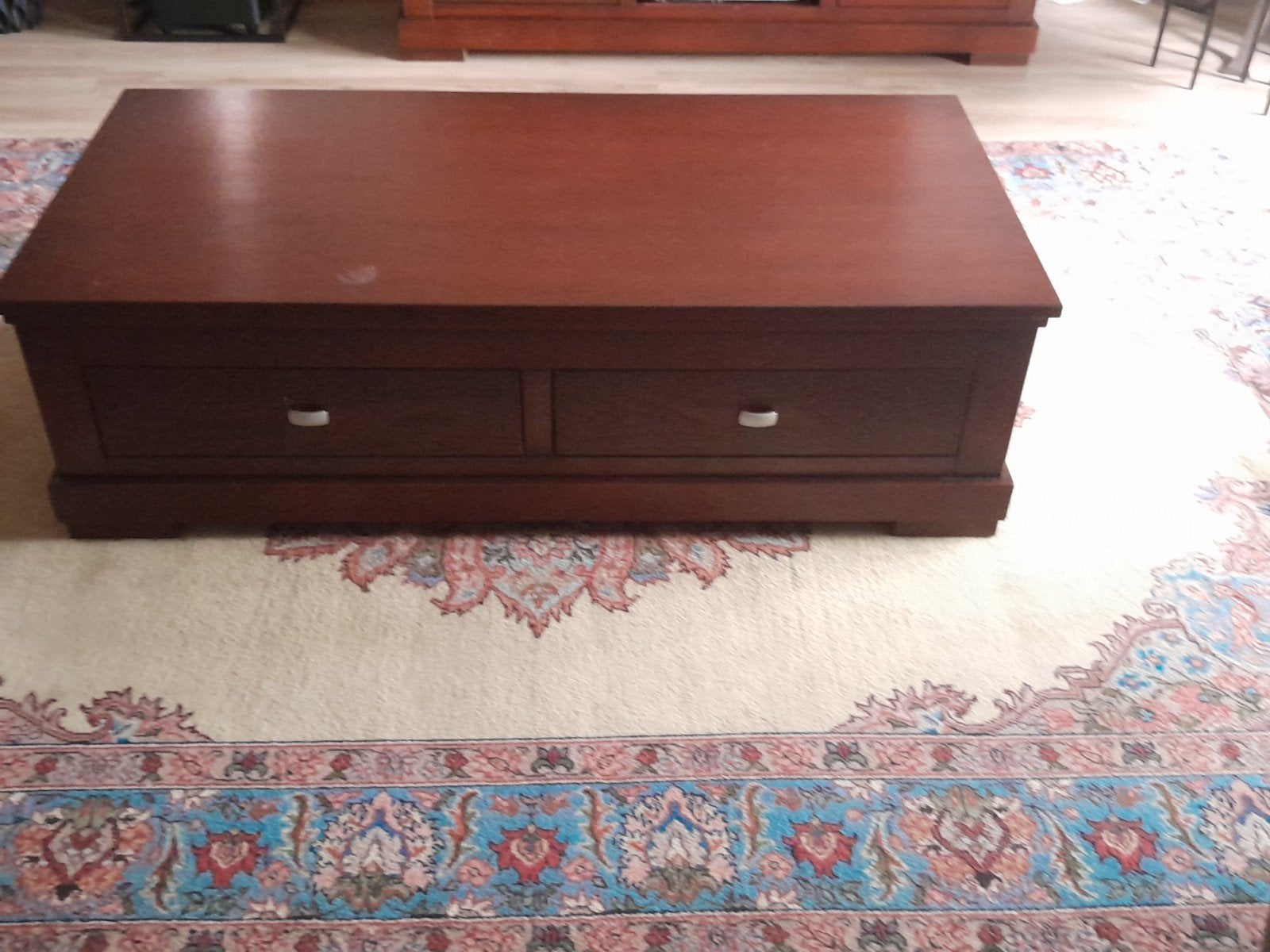salontafel., Ophalen, Gebruikt, 100 tot 150 cm, Klassiek.