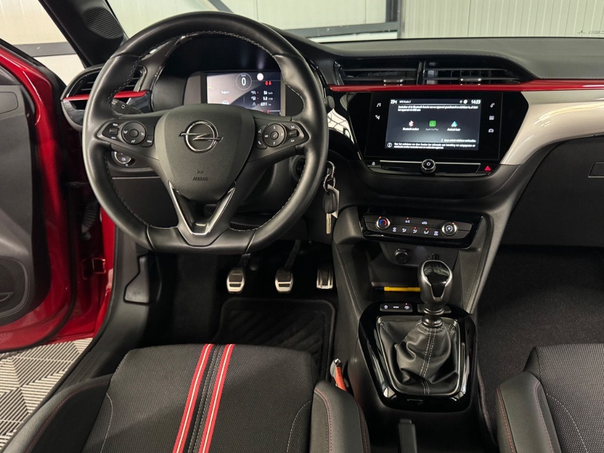 Opel Corsa 1.2 Turbo | GS Line 5-Drs | Airco | Cruise | Carp, Auto's, Gebruikt, Euro 6, 49 €/maand, 102 pk