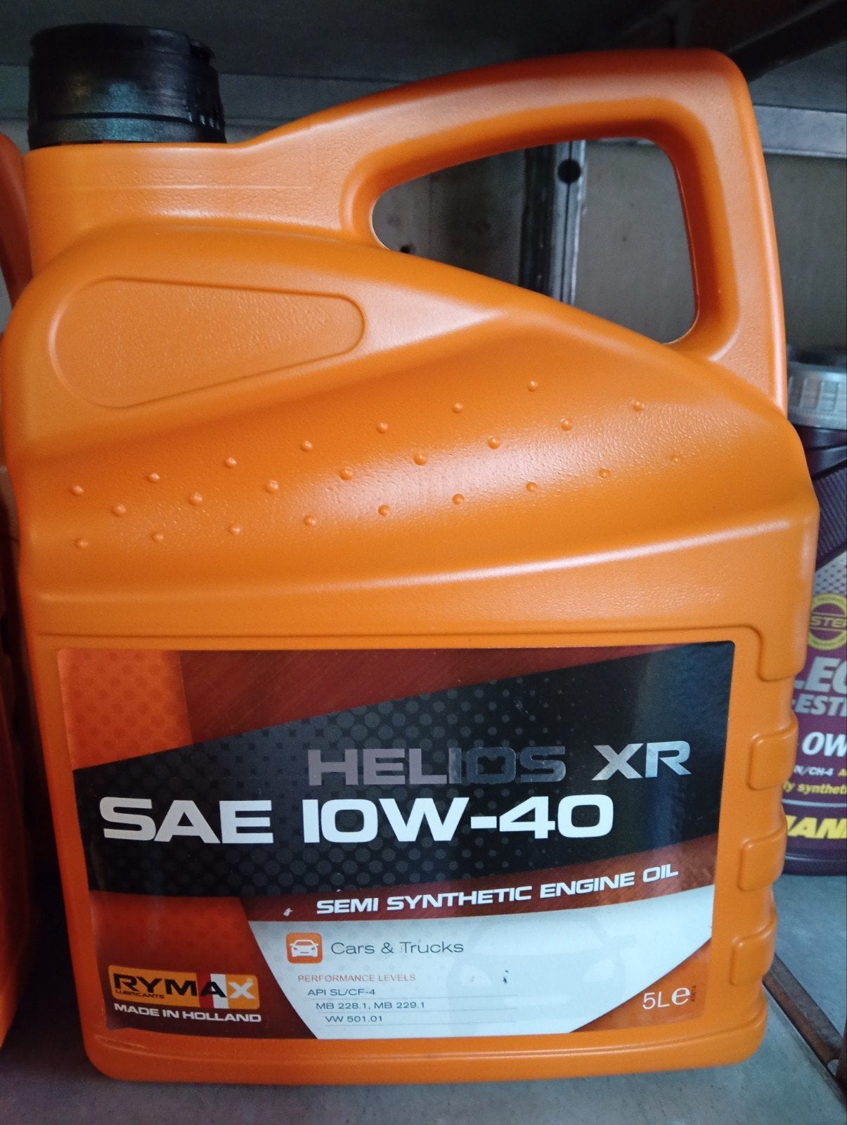 Nieuw: Helios XR SAE 10W-40 Semi Synthetische Motorolie - 5L, Ophalen of Verzenden, Rymax, Rymax, Rymax
