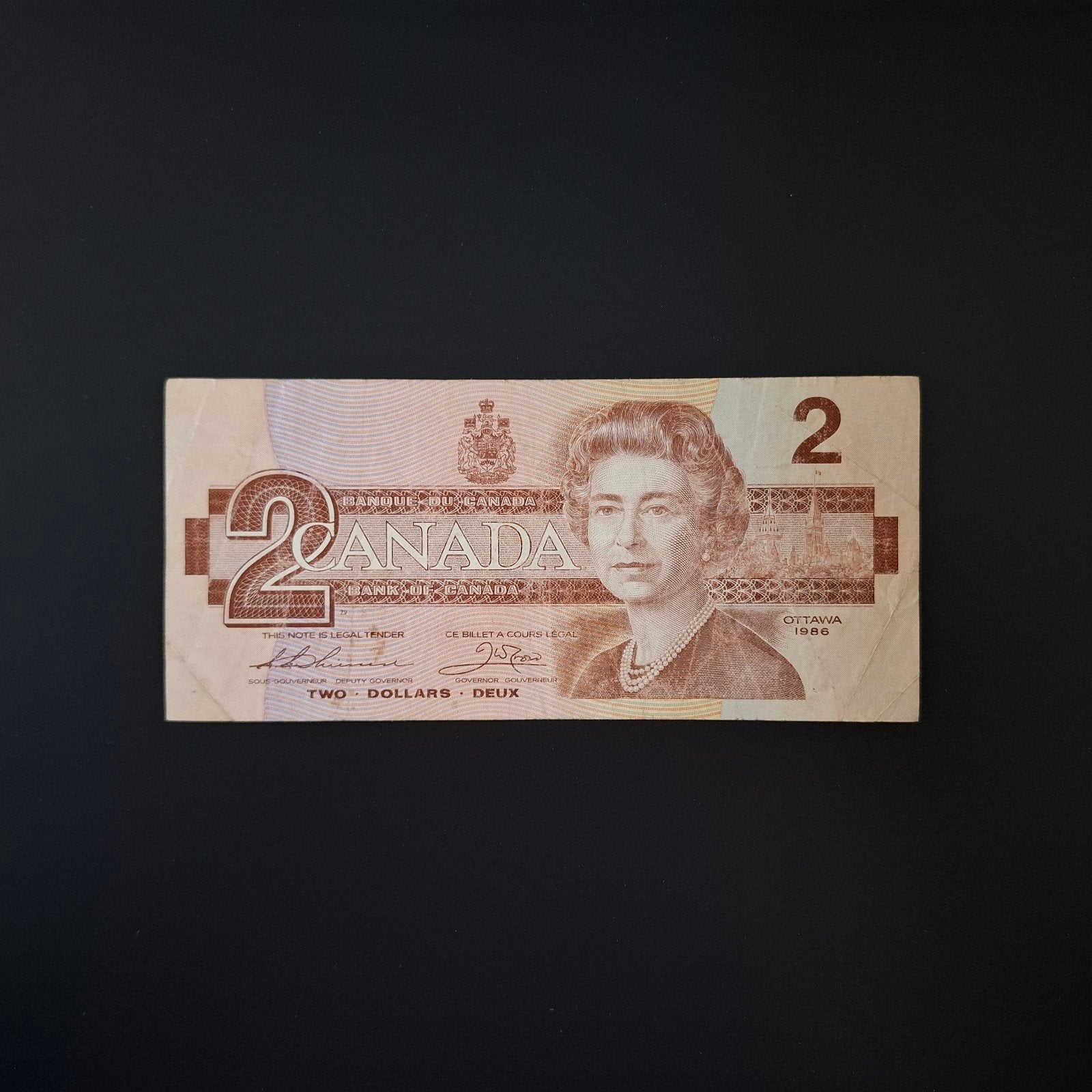 2 dollar Canada #017, Ophalen of Verzenden, Noord-Amerika, Los biljet