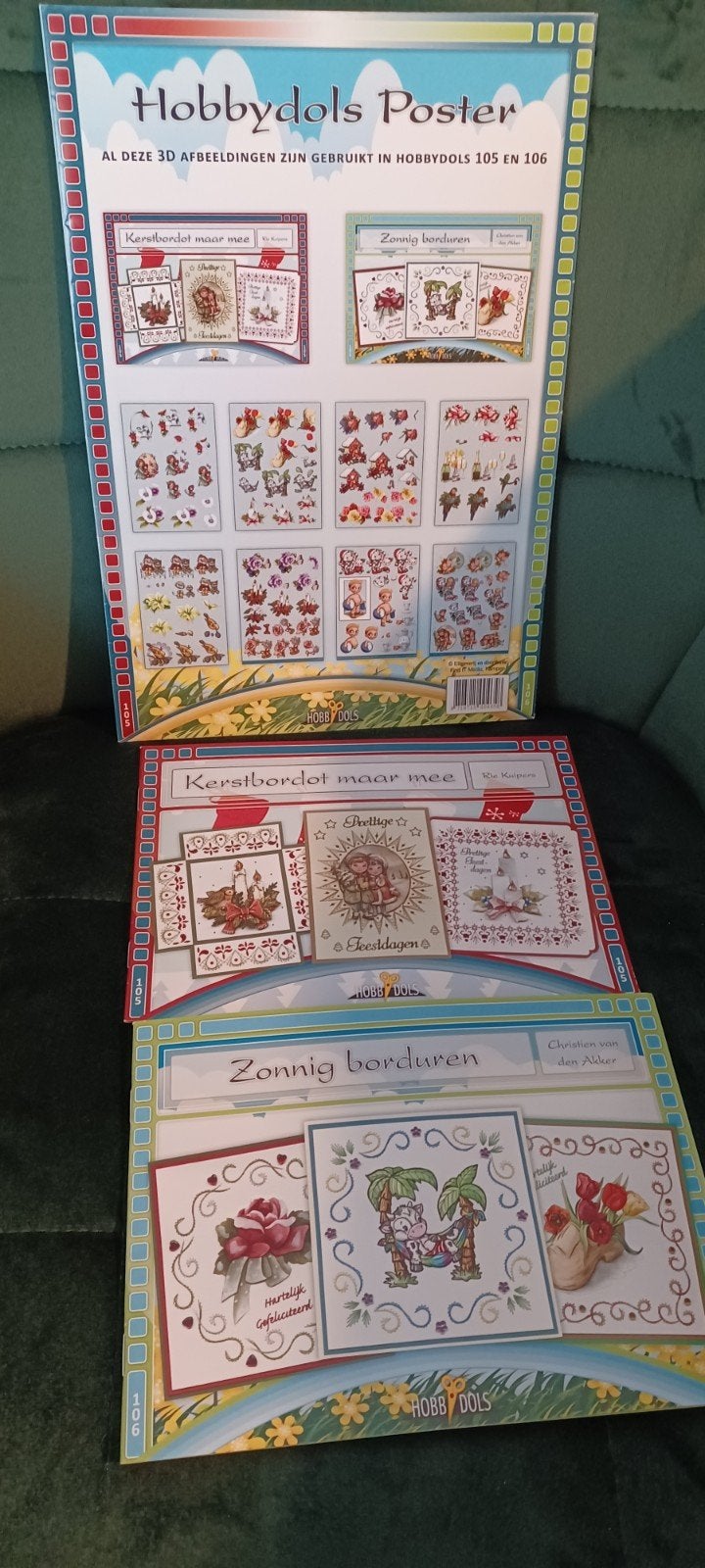 Hobbydols Borduurpakketten: Kerst en Zonnig Borduren, Ophalen