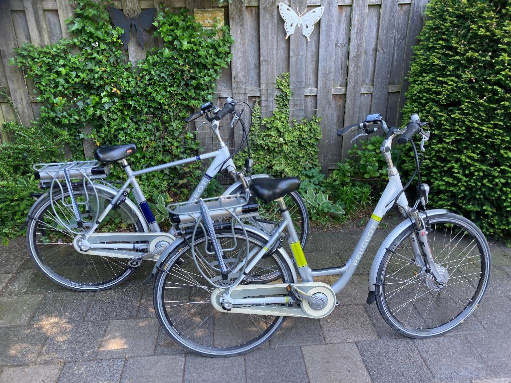 Stel eBikes Peugeot voor Dame & Heer, 51 tot 55 cm, Ophalen, Zo goed als nieuw, Overige merken