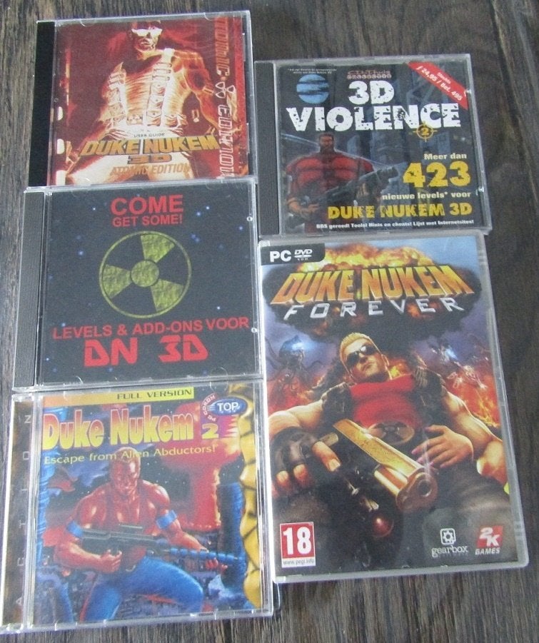 DUKE NUKEM ATOMIC EDITION + ADD ONS!   PCVERSIE, Gebruikt, Vanaf 18 jaar, Shooter, 1 speler