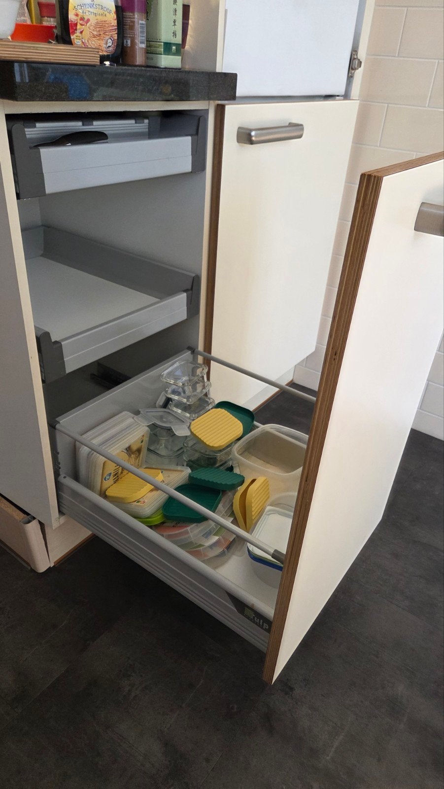 Blum Keukenlade systeem 45cm breed - 2 binnenlades, Ophalen, Meerkleurig, Overige merken, Overige typen