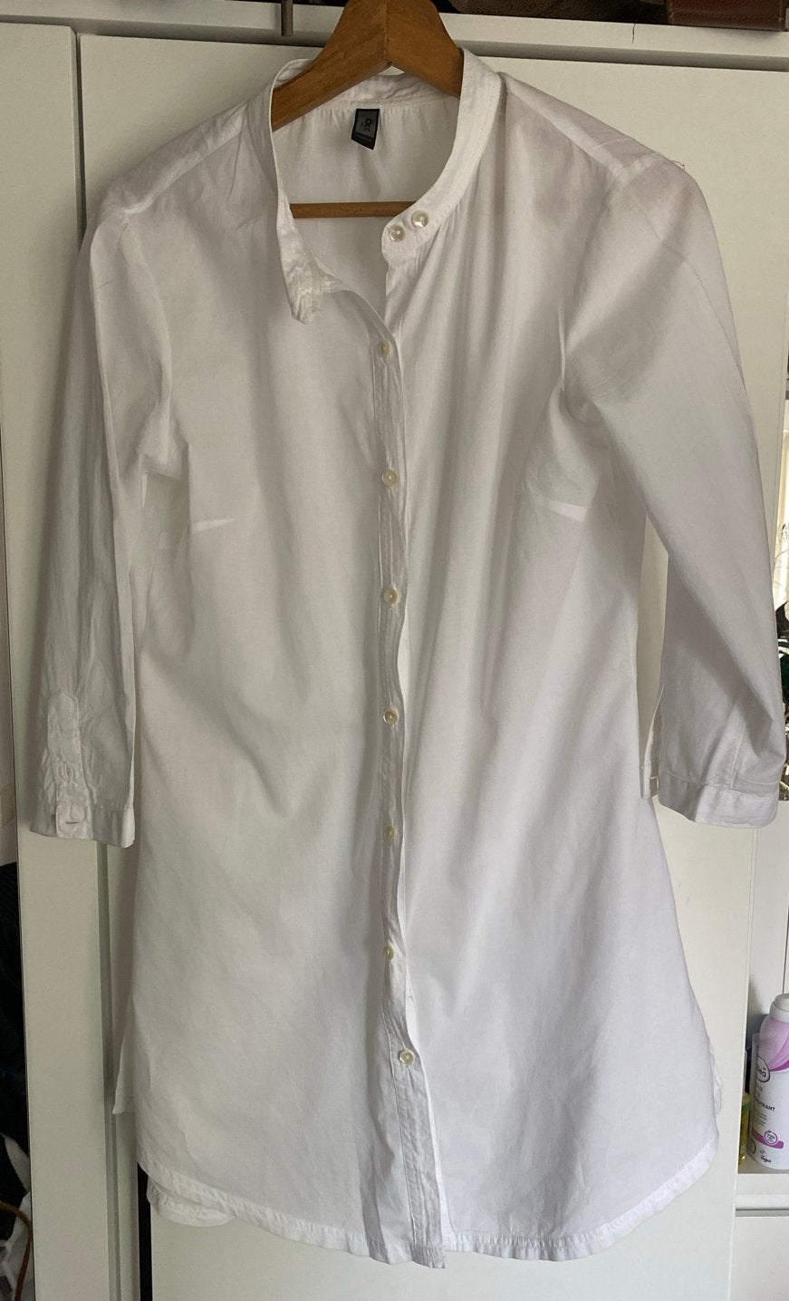 ONLY Witte Tuniek Blouse Maat M, Ophalen of Verzenden, Gedragen, Maat 38/40 (M), Wit
