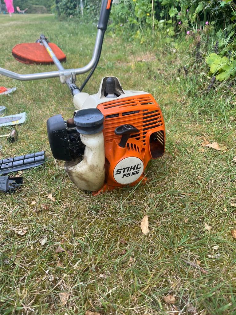 Stihl FS 55 Benzine Bosmaaier, Ophalen, Gebruikt, 30 tot 50 cm, Benzine
