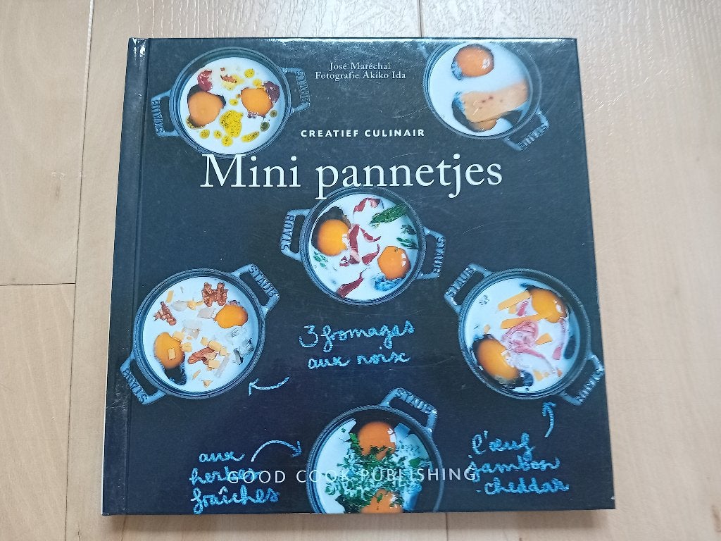 Creatief Culinair: Mini pannetjes - José Maréchal., Voorgerechten en Soepen, Ophalen of Verzenden, Zo goed als nieuw, José Maréchal