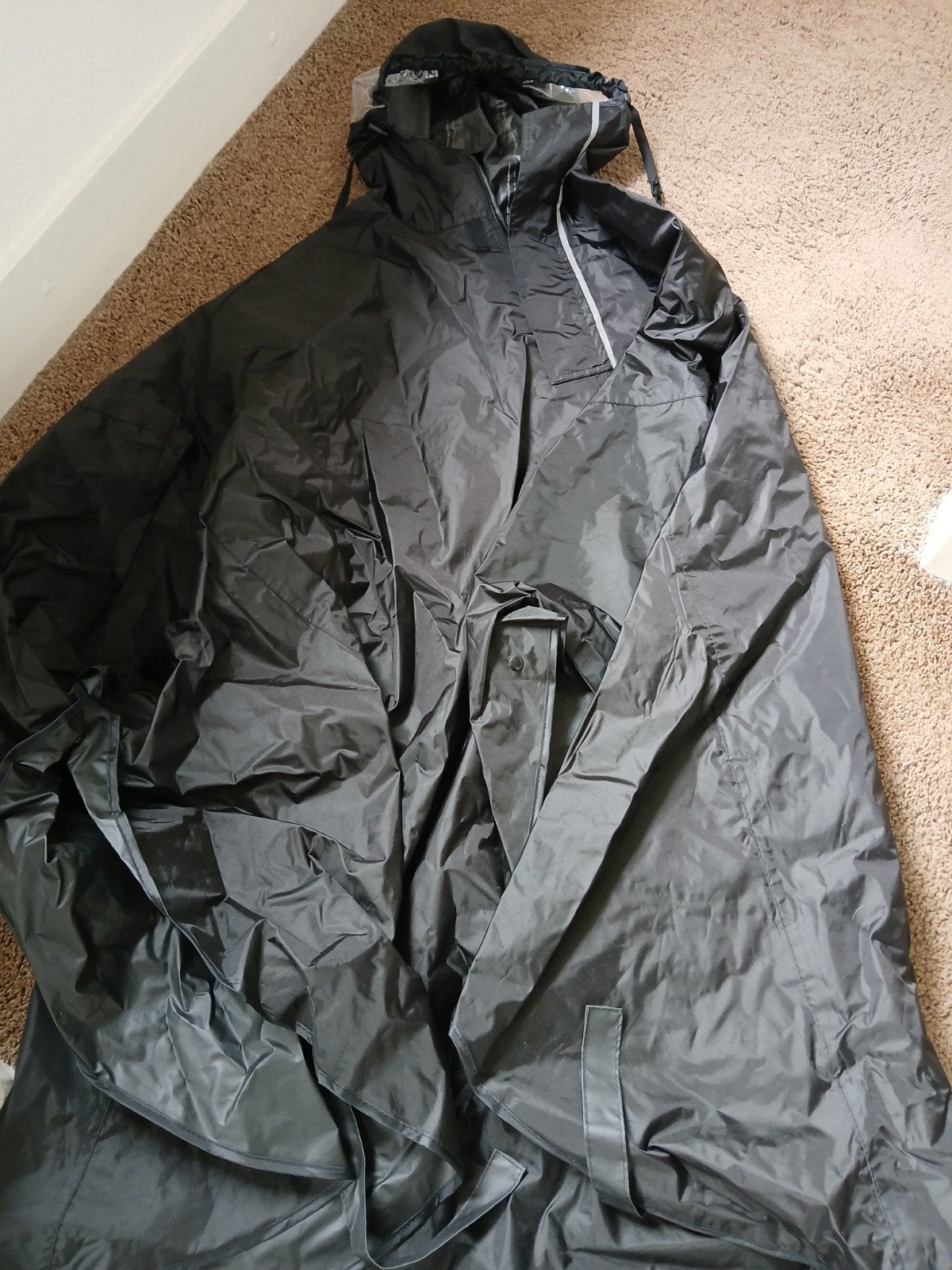 regenponcho voor volwassenen zwart, Ophalen, Zo goed als nieuw, Regenponcho, Heren