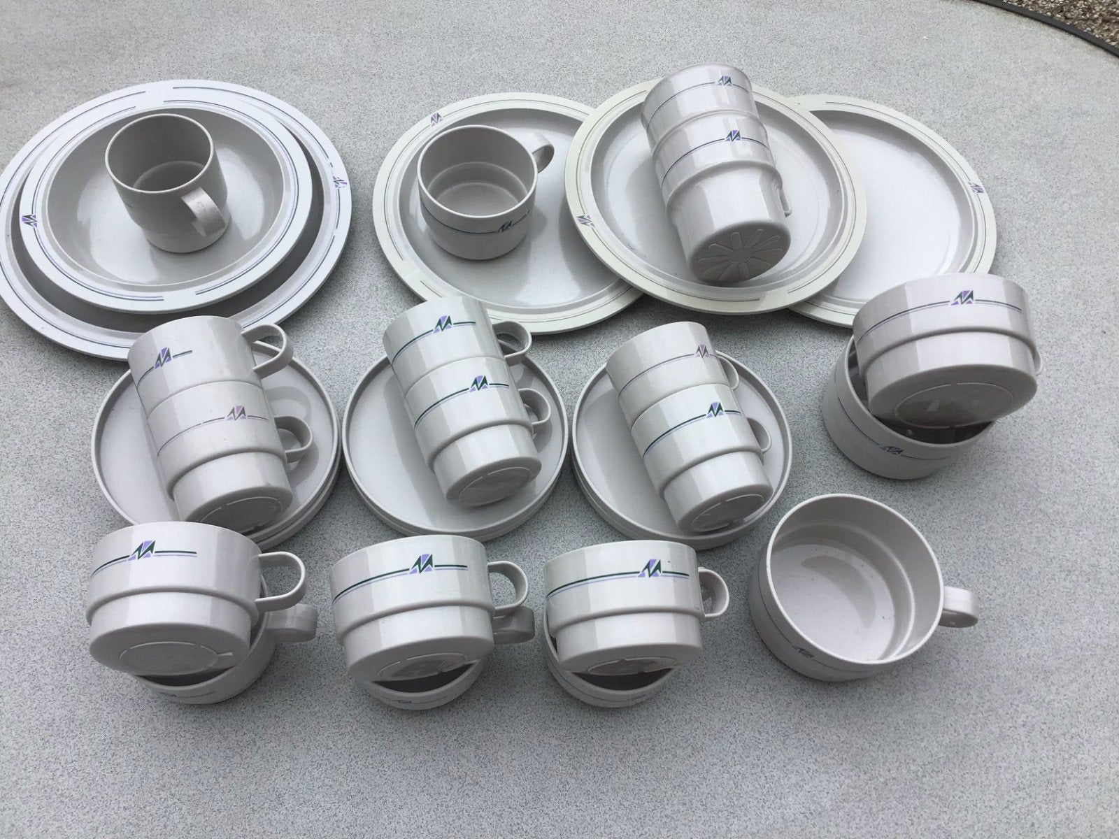 Vintage ( Camping) Servies - Mepal, Ophalen of Verzenden