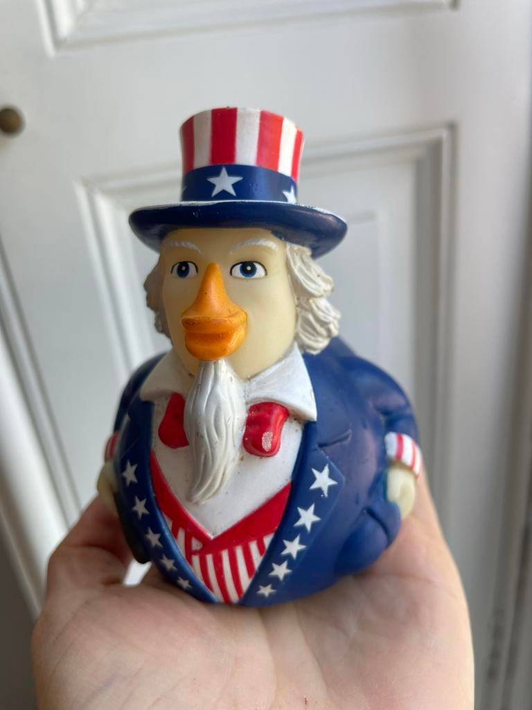 Uncle Sam Celebriducks - Amerikaans Thema collectors item, Ophalen of Verzenden, Gebruikt